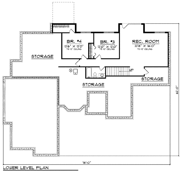 lower floor house blueprint