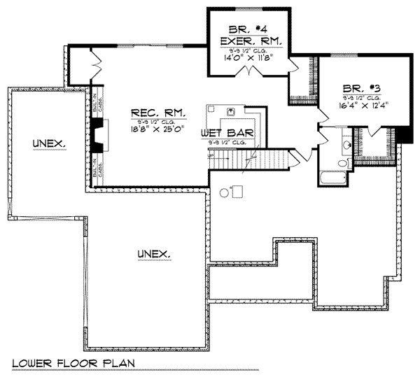 lower floor house blueprint