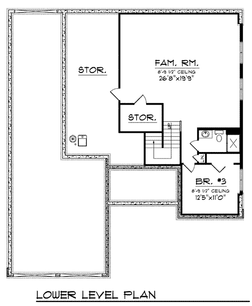 lower floor house blueprint