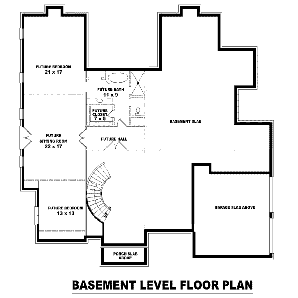 lower floor house blueprint