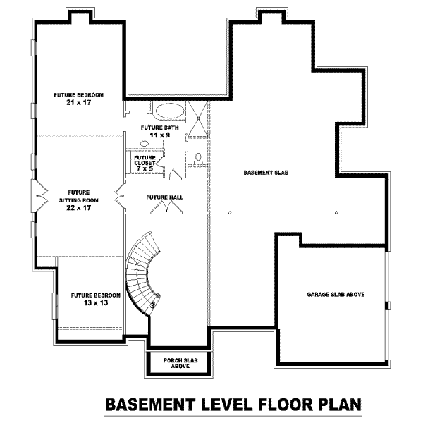 lower floor house blueprint