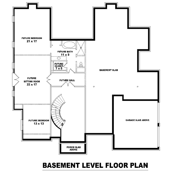 lower floor house blueprint
