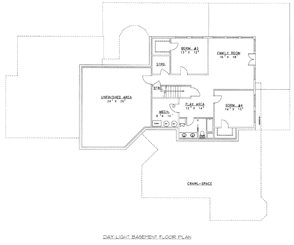 lower floor house blueprint