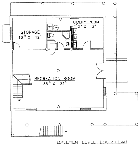 lower floor house blueprint
