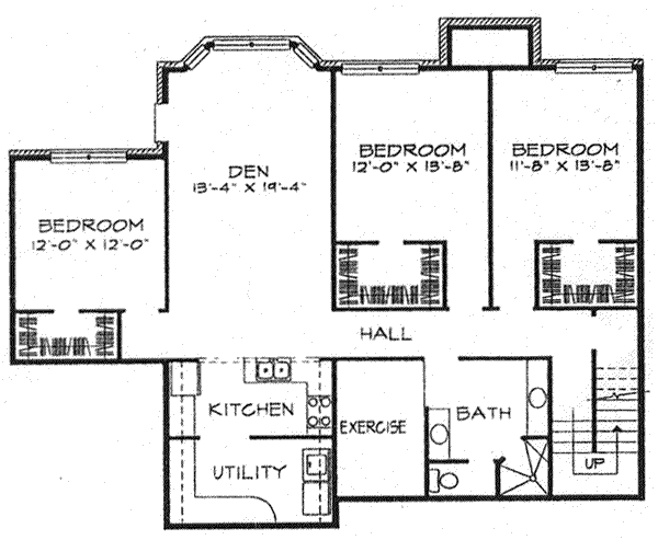 lower floor house blueprint