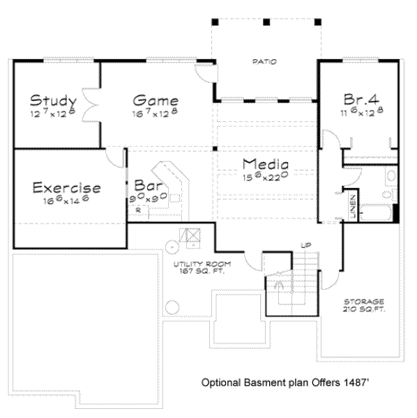 lower floor house blueprint