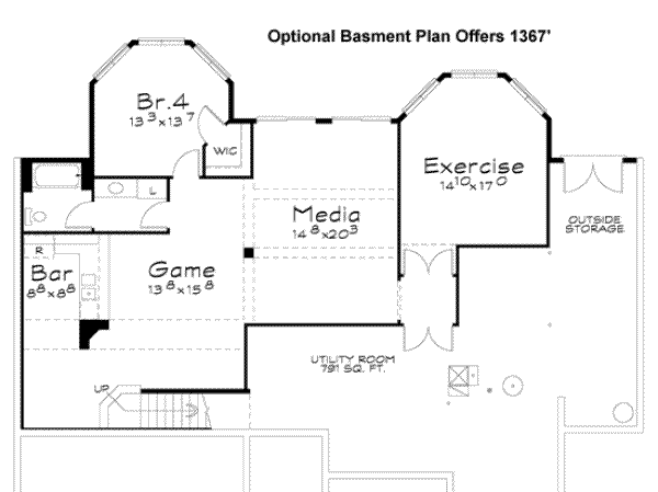 lower floor house blueprint