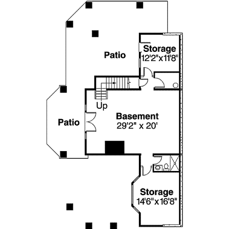 lower floor house blueprint