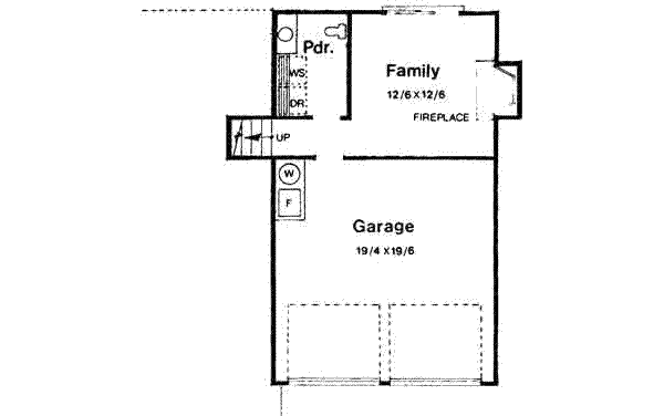 lower floor house blueprint