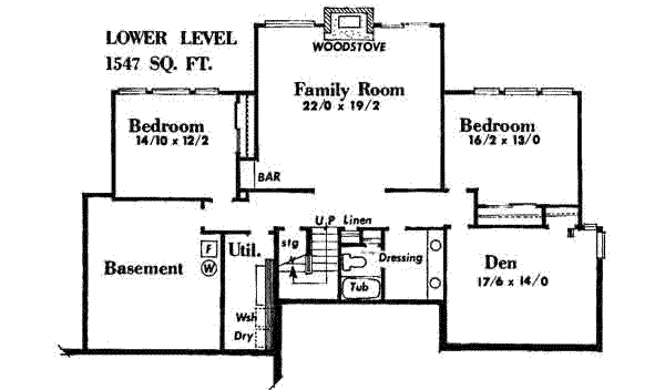 lower floor house blueprint