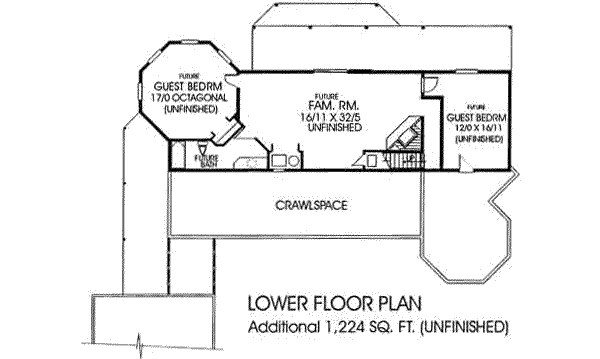 lower floor house blueprint