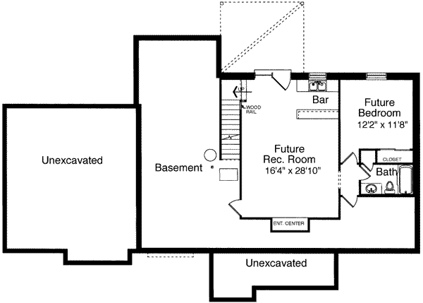 lower floor house blueprint
