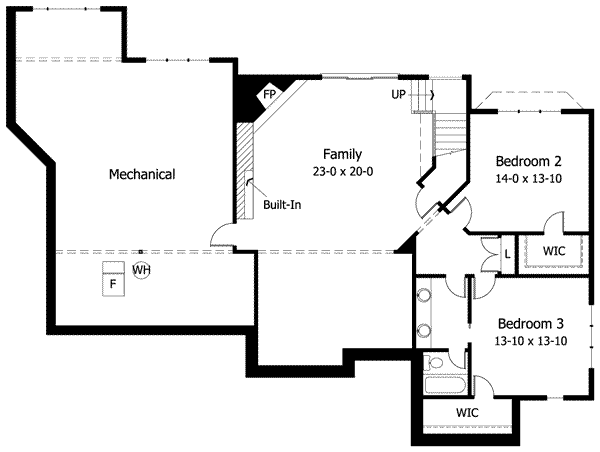 lower floor house blueprint