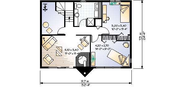 lower floor house blueprint