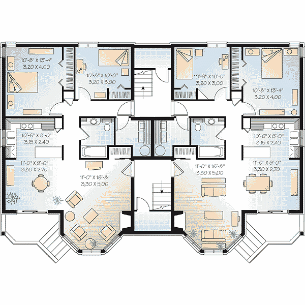 lower floor house blueprint
