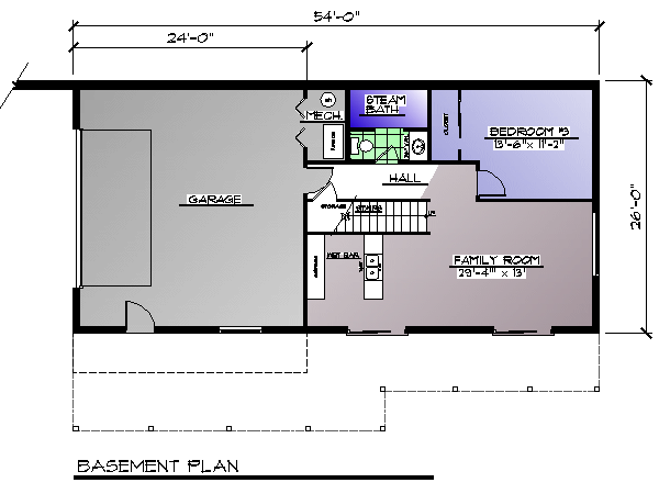 lower floor house blueprint