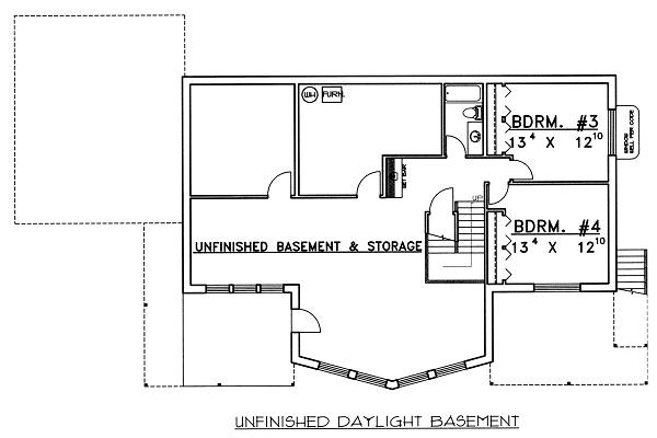 lower floor house blueprint