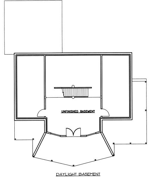 lower floor house blueprint