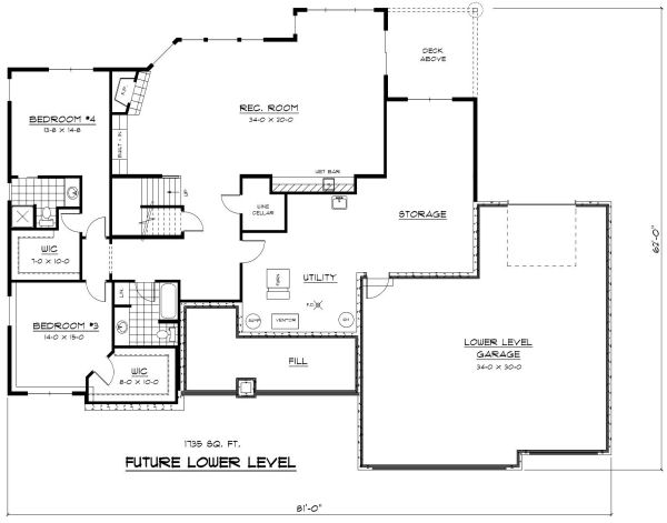 lower floor house blueprint