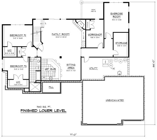 lower floor house blueprint