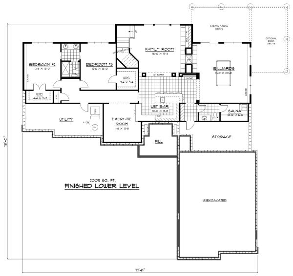 lower floor house blueprint