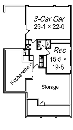 lower floor house blueprint