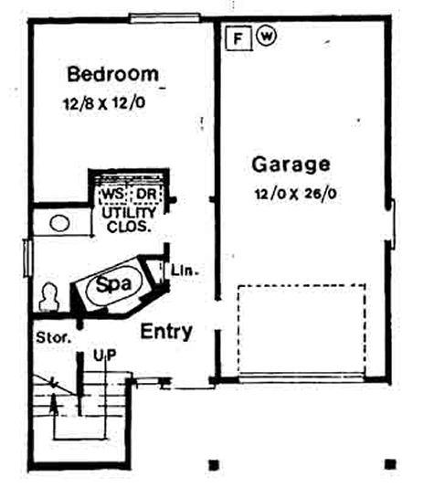 lower floor house blueprint