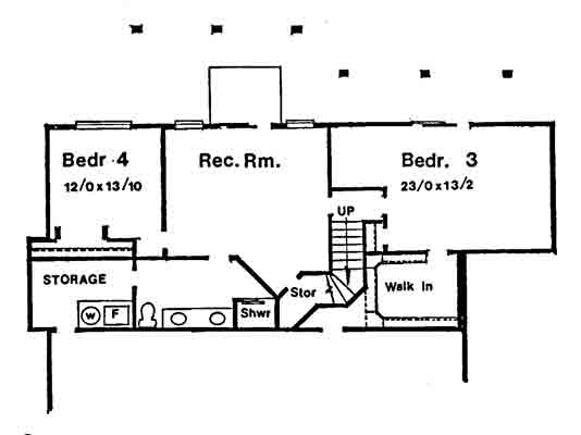 lower floor house blueprint