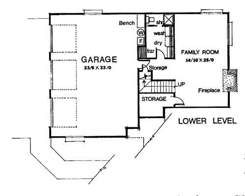 lower floor house blueprint