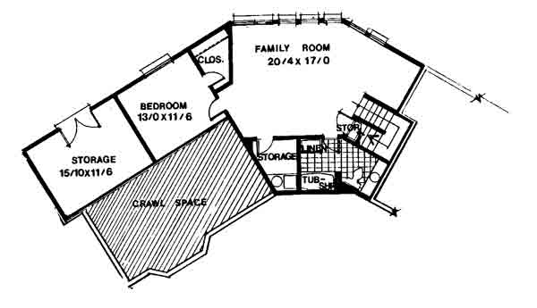lower floor house blueprint