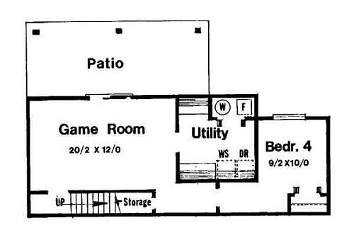 lower floor house blueprint