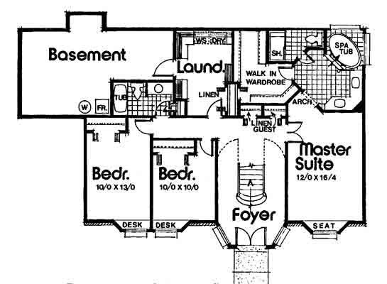 lower floor house blueprint