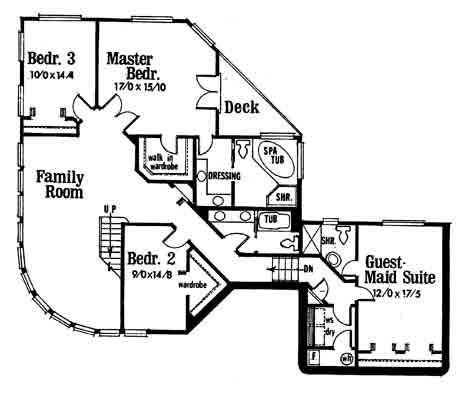 lower floor house blueprint