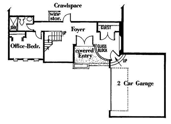 lower floor house blueprint