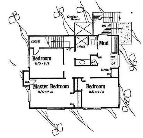 lower floor house blueprint