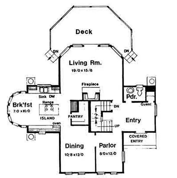 lower floor house blueprint
