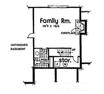 lower floor house blueprint