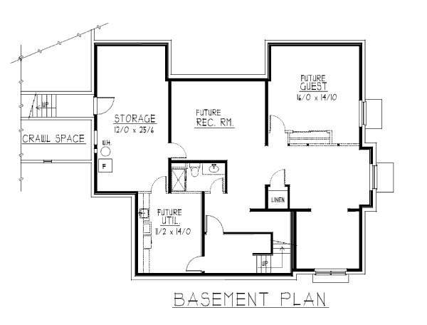 lower floor house blueprint