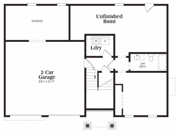 lower floor house blueprint