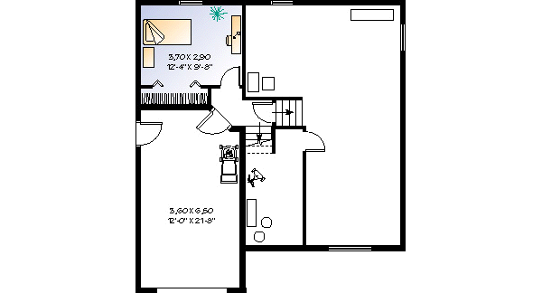lower floor house blueprint
