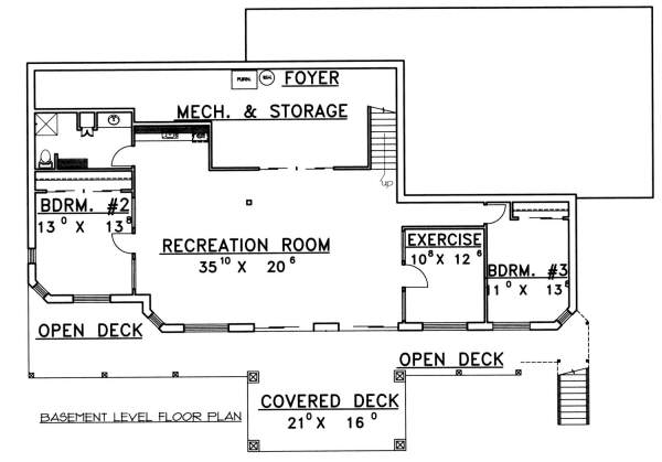 lower floor house blueprint