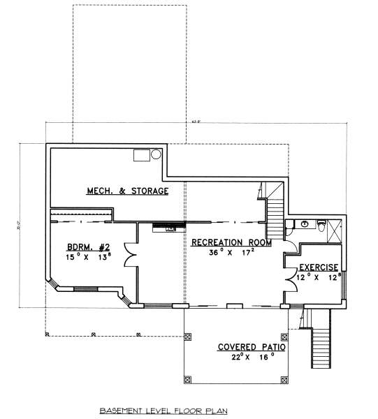 lower floor house blueprint