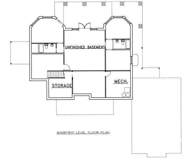 lower floor house blueprint