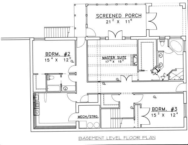 lower floor house blueprint