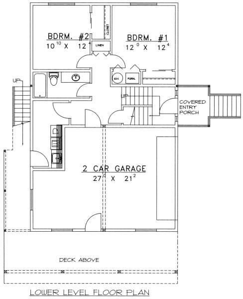 lower floor house blueprint