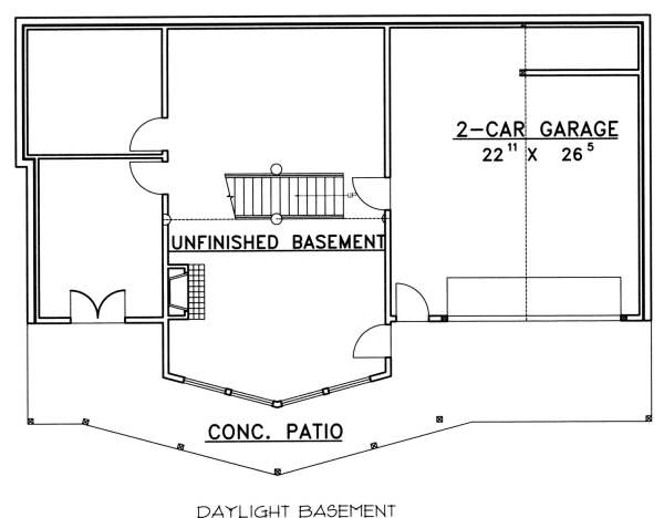 lower floor house blueprint