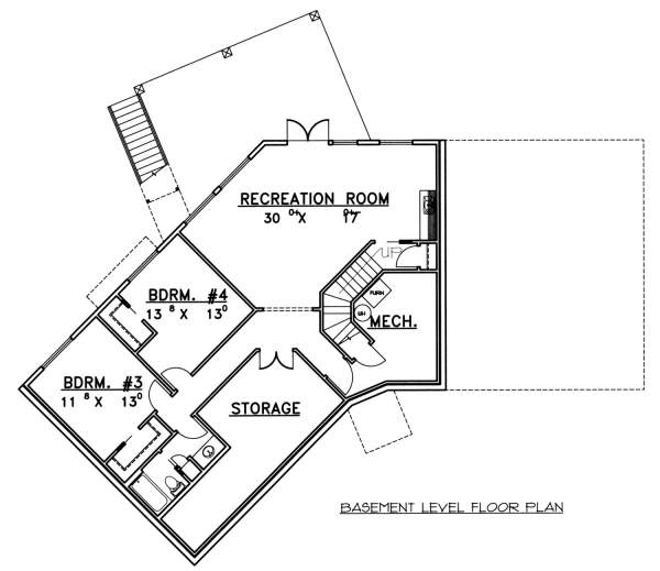 lower floor house blueprint