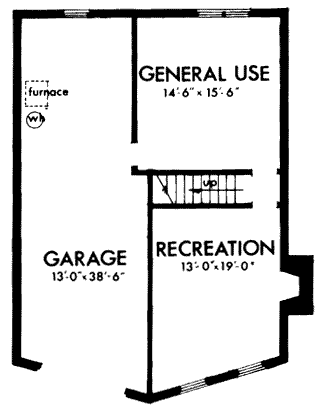 lower floor house blueprint