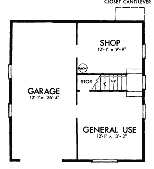 lower floor house blueprint