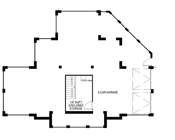 lower floor house blueprint